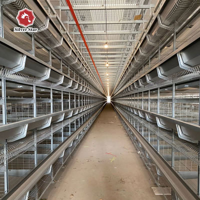 Battery Cage System for Layer Chickens Poultry Farming Equipment Supplier