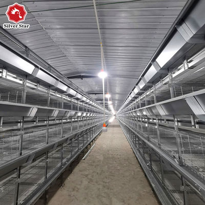 Q235 Battery Cages Laying Hens Chicken Farming Materials A Type